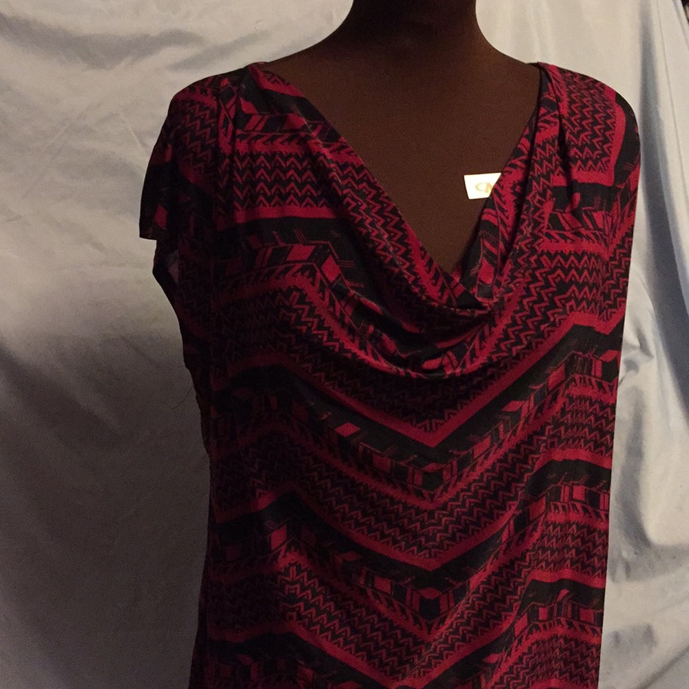Cowl neck tunic